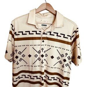 Hoolie Abides  Polo Shirt Men's Golf Performance M Soft Stretch UV Protection